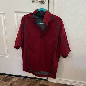Nike Red Windbreaker Jacket